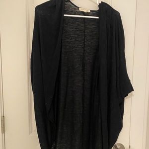Nordstrom black 3/4 sleeve knit
